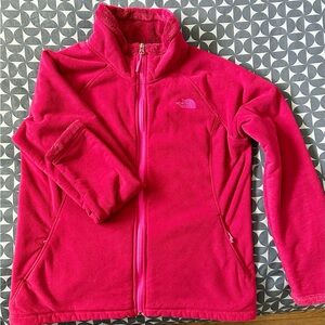 The North Face Magenta Fleece Pullover